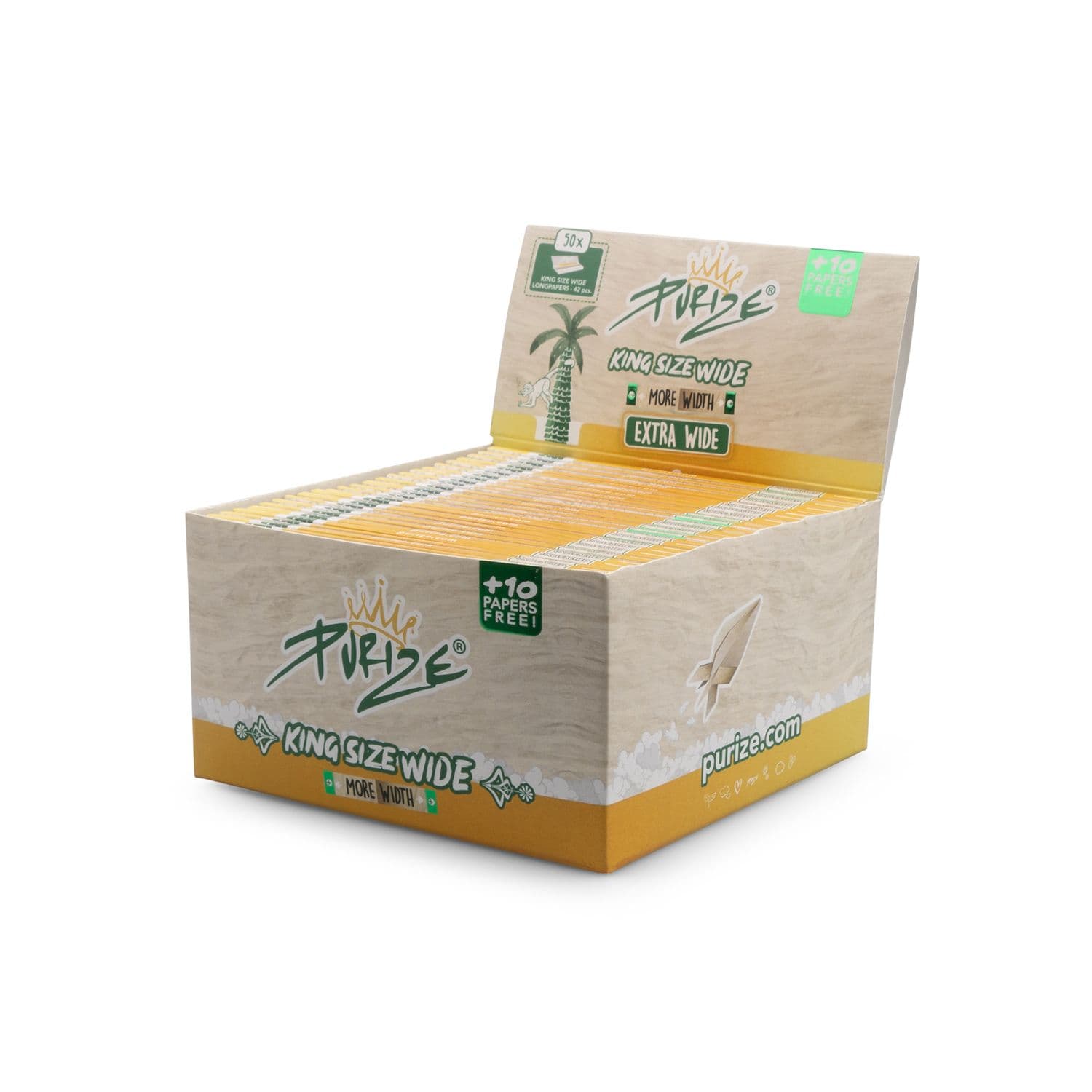 50x PURIZE® King Size Wide